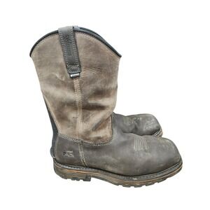 Timberland Pro True Grit 8" Composite Toe Plate A2297 Pull On Work Boots 11.5 M